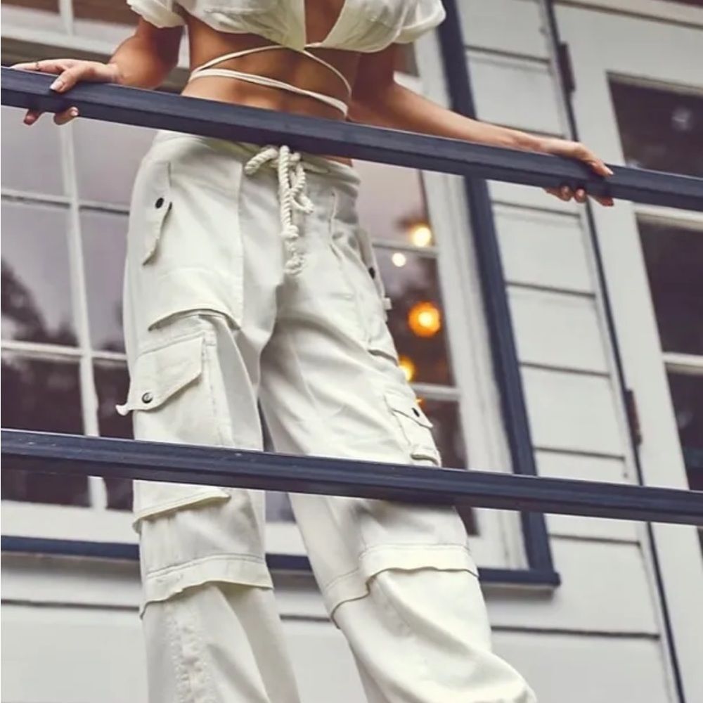 Free People Lisbon Platform Mules Sandal Embroidery Tan Multi Cork - Picture 10 of 10